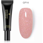 Glittery Polygel Extension Nail Gel UV Building Gel POLYGEL Nail Extension 20ML